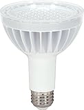 Satco S8948 14 Watt (75 Watt) 890 Lumens PAR30 Long Neck LED Neutral White 3500K 40 Beam KolourOne L