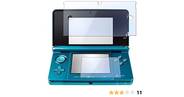 Amazon Nintendo 3ds 用 保護 フィルム 画面 本体を守る 新品 ゲームアクセサリー ニンテンドー シールド Ds派の方へ 上下 2枚セット ゲーム