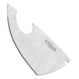 Camillus TigerSharp Titanium Bonded Skinning Knife Replacement Blades, Pack of 4, Smooth [並行輸入品]