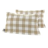 コットンピロータオル厚めガーゼグリッドカップルピローカバー-A11