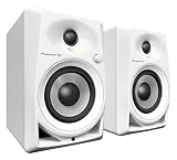 Pioneer DJ 4インチアクティブモニタースピーカー DM-40-W ホワイト