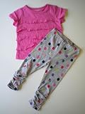 【並行輸入】FirstImpressions(ファーストインプレッション) ベビー 半袖Tシャツ&クシュクシュレギンス 上下セット 24m(90~95サイズ)