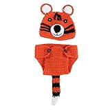 Zhhlinyuan Fashion Newborn Baby Boy Girl Crochet Knit Costume Photo Photography Prop Outfit 2219