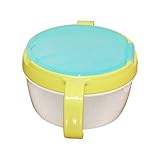 LiTi おやつカップ　ベビー　こぼれない　おでかけ (グリーン)