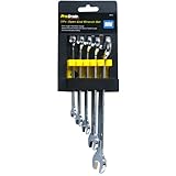 Pro-Grade 19012 5-Piece Metric open end Wrench Set by Pro-Grade
