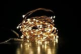 String Lights, Vintar 2 Set of 30 LEDs Super Bright Warm White Flexible Light 9.8 Ft/3M Strip Lighti