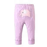 【SEBLES】ベビー服 パンツ ボトムス 長ズボン マスコット 動物 無地 綿 コットン カジュアル アップリケ アニマル 動物 ユニセックス 男の子 女の子(タイプN,90cm)