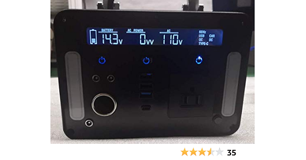 Amazon Co Jp Floureon ポータブル電源 大容量 500wh 140400mah ポータブル蓄電池 純正弦波 液晶大画面表示 Ledライト付き ソーラー充電 Ac Dc Usb Type C出力 Qc3 0搭載 Pd60w対応 コンパクト 車中泊 キャンプ 防災グッズ 二年保証 Diy 工具 ガーデン