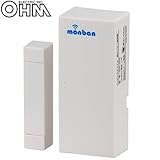 オーム電機 OHM monban ワイヤレスチャイム 開閉センサー送信機 OCH-M70