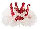 mandy dot crown red