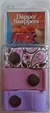 Dapper Snappers Adjustable Elastic Belt for Baby/Toddler Girl - 3 Pack: Paisley, Light Pink, Lavende