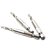 AGM65 穴あけ ネジ切り 一体型 六角 ドリルタップ M4 3本セット 超硬 HSS 耐摩耗