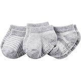 Carter's(カーターズ) 3-パックソックス グレー 小物くつ下・タイツ 12～24ヶ月【並行輸入】