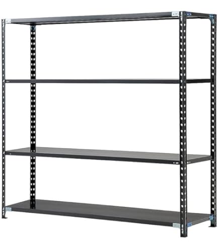 Amazon｜ゴリララック 4段収納 スチールラック 幅183cm 奥行61cm 高さ