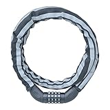 J&C 反射可変式ジョイントワイヤー錠 JC-065W BK ブラック