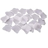 Olymstore ( TM ) 2000個シルクローズ花びら人工花ウェディングパーティーFavors装飾ホワイト