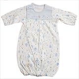 ベビー服 長袖ベンリーオール 50cm-60cm（283131） (サックス)