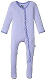 KicKeeパンツベビー女の子用フリル付きソリッドマフィンFootie prd-kpmrf390-lcfmn、ライラックwith Forget Me Not、Preemie