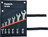 TRUSCO(トラスコ) 両口スパナセット(6本組) TS-6SC