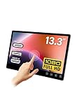 GeChic ゲシック モバイルモニタータッチパネル搭載 13.3インチ GeChic On-Lap T131B FHD 1920x1080 10指タッチ FFS液晶 静電容量方式 HDMI USB Type-C USBハブ 表面硬度7H VESA75