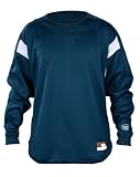 Louisville Slugger Youth Slugger dug-out Cold Weather thermal-techプルオーバー M ブルー
