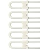 Sindbad　U字安全ロック　観音開き扉ストッパー　赤ちゃんのいたずら 防止対策グッズ　5個セット