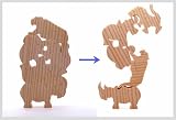 南アフリカ マイクさんのバランスパズル:ビッグ5