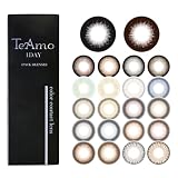 カラコン ティアモ TeAmo ワンデー【度あり】14.5mm 1DAYフラヴィブラウン【10枚入り】_-6.50