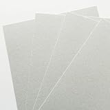 ボール紙、はがきサイズ（両面グレー）、0.8mm厚、550g/㎡、20枚入り、チップボール紙、厚紙, 台紙 補強 工作 クラフト 封筒 梱包用 アクセサリー