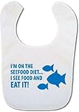 Funny Seafood Baby bib by Bibble Dribble