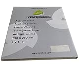 Karebac 9SH280 280 Grit Aluminum Oxide Stearate Sheets (50 per Sleeve), 9' x 11' [並行輸入品]
