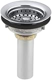 Kohler k-8813-cpステンレススチールSink Strainer、ポリッシュクローム