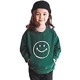 GREEN TOMATO スマイル柄 トレーナー スウェット グリーン 150サイズ【タグ表記15】