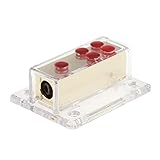 Lovoski 　4AWG 8AWG ゲージ　パワー　ゴールド　配信ブロック　カー　オーディオ　配線1～4 Amp