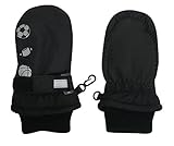 N 'ice Caps子供用シンサレート防水リフレクター冬雪スキーミトン US サイズ: M カラー: ブラック