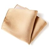 [スタイルイコール] (Style ポケットチーフ シルク メンズ 新入社員 入社式や卒業式にも 結婚式 折り方ガイド付き 【サンドベージュ】