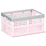 フレックス 折りたたみ式 コンテナ A4FIT ピンク