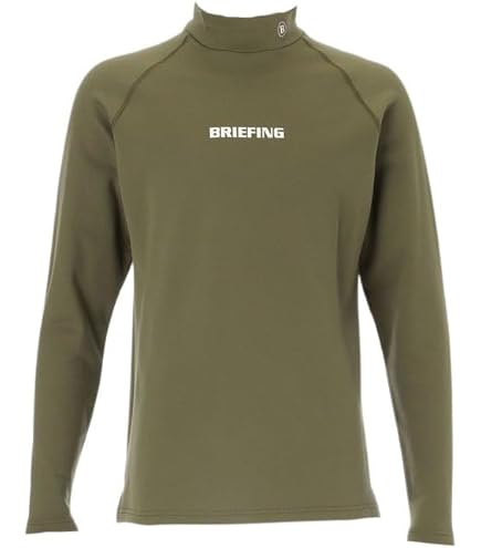 Amazon.co.jp: ブリーフィング（BRIEFING） モックネック ゴルフ 半袖