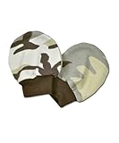 Itty Bitty Baby Boys Camo Print Mittens