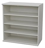 エイ・アイ・エス (AIS) オープンラック エシカ 幅80cm 高さ81.9cm ホワイト ESK-WH 9080