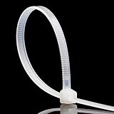 InstallerParts 12 Nylon Cable Tie 50lbs Clear 100pk by InstallerParts
