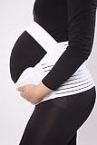 TechnoTecﾂｮ Pregnancy Maternity Back & Bump Support Belt White Colour- Different Size S, M, L , XL O
