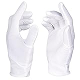 NEEWER 12ペア (24手袋)100％コットン ライルホワイト カメラ撮影用手袋【並行輸入品】