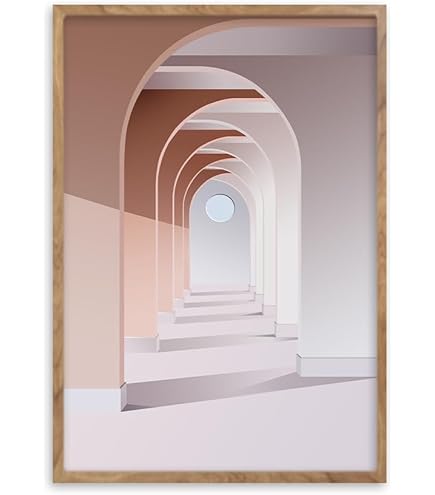 Amazon.co.jp: 絵画 日本の名画 花筏 川合玉堂 額入り インテリア