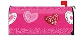 Tolandホームガーデン装飾Cookie Heartメールボックスカバー