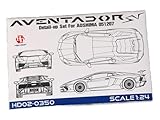ホビーデザイン Hobby Design 1/24 ランボルギーニ アヴェンタドール 750-4 SV ディティールアップセット (アオシマ対応) HD02-0350