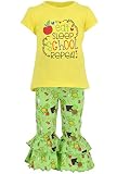 Unique Baby PANTS ベビー・ガールズ US サイズ: 6 カラー: イエロー