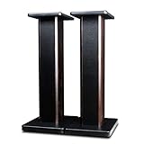 BQKOZFIN スピーカースタンド 高さ50cm スピーカー 台 木製 2台1組 天板18.5×23.5cm 耐荷重50kg