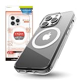 Simplism シンプリズム iPhone 15 Pro Max [Turtle] MagSafe対応 ハイブリッドクリアケース TR-IP23L3-TTMS-CLWT