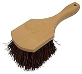 High Qualityrush with 8-1/2 Wood Handle, Brown Bristle (Case of 12)